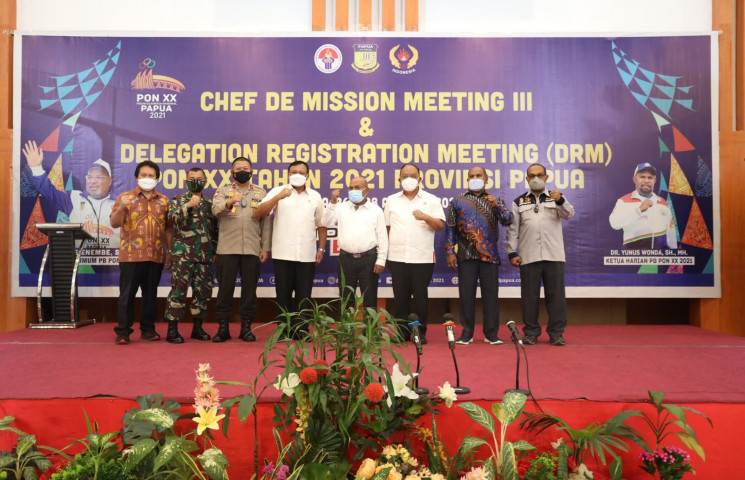 Buka CDM Meeting III, Gubernur Enembe : Papua Sudah Sangat Siap Gelar PON